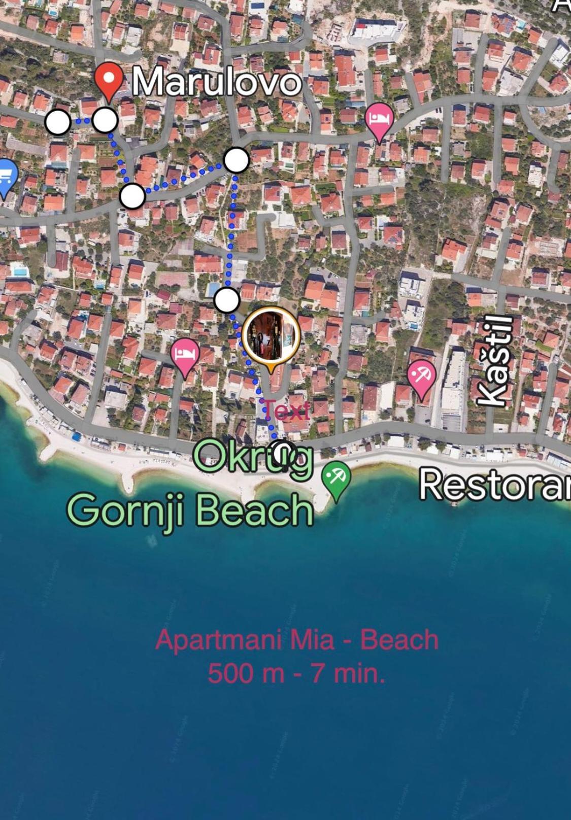 Apartments Mia Okrug Gornji Dış mekan fotoğraf